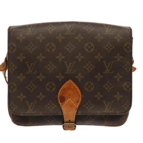 Louis Vuitton Vintage Pre-owned Canvas louis-vuitton-vskor Brown, Dam