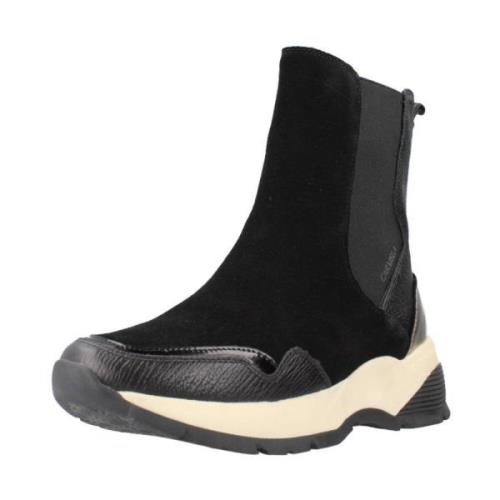 Carmela Snygga Ankelboots Black, Dam