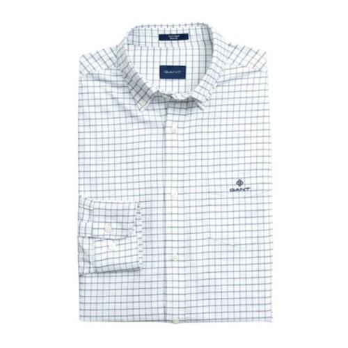 Gant Rutig Regular Fit Skjorta White, Herr