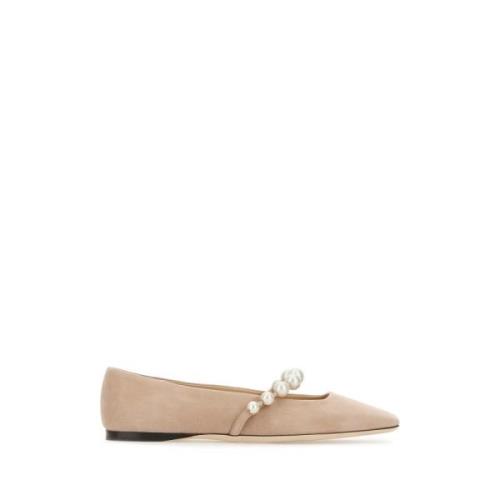 Jimmy Choo Elegant Ballet Flats för Kvinnor Pink, Dam