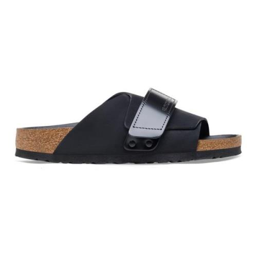 Birkenstock Svart Nubuck Sandal Kyoto Black, Dam