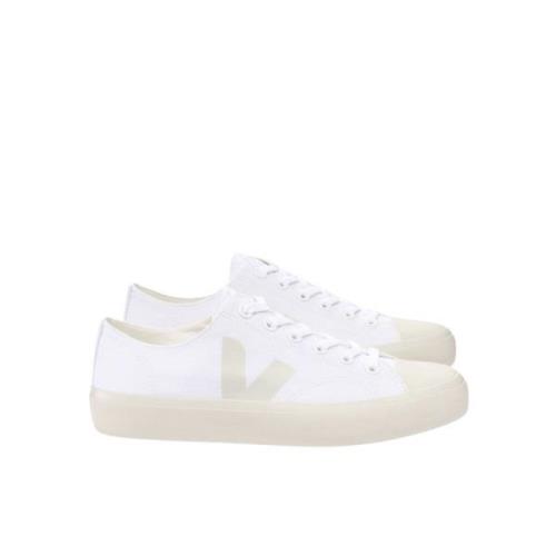 Veja Canvas Sneakers Sporty Design Casual Style White, Herr