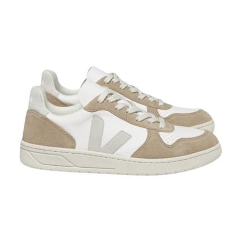 Veja Kromfritt Läder Mocka Beige Kvinnor Multicolor, Dam