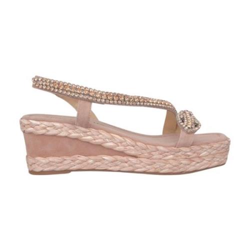 Alma EN Pena Orm Kil Sandal med Smycken Pink, Dam