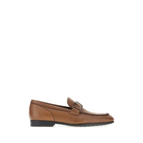 Tod's Stiliga Loafers för Män Brown, Herr