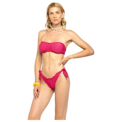 4Giveness Latino Bikini Fascia Must-Have Beachwear Pink, Dam