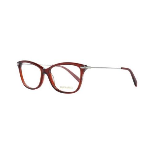 Emilio Pucci Röda Cat Eye Optiska Bågar Red, Dam