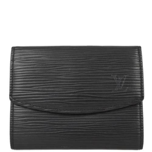 Louis Vuitton Vintage Pre-owned Laeder plnbcker Black, Dam