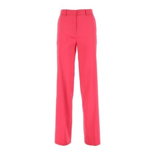 Magda Butrym Fuchsia Wide-Leg Pant Pink, Dam