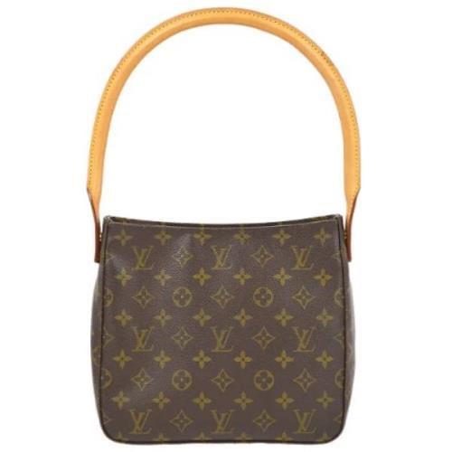 Louis Vuitton Vintage Pre-owned Laeder handvskor Brown, Dam