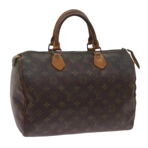 Louis Vuitton Vintage Pre-owned Canvas handvskor Brown, Dam