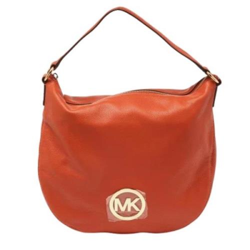 Michael Kors Pre-owned Pre-owned Laeder handvskor Orange, Dam