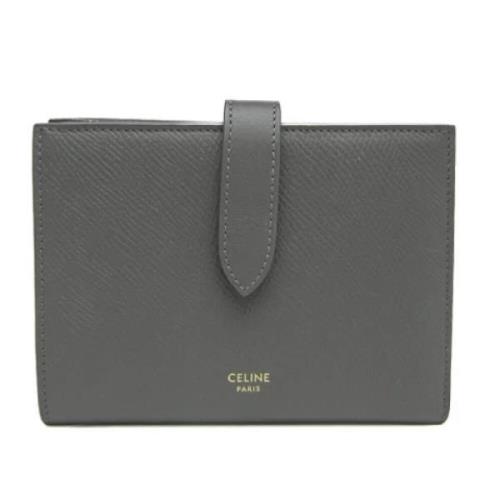 Celine Vintage Pre-owned Laeder plnbcker Gray, Dam