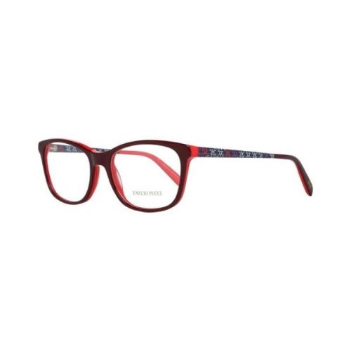 Emilio Pucci Fjäril Optiska Bågar Red, Dam