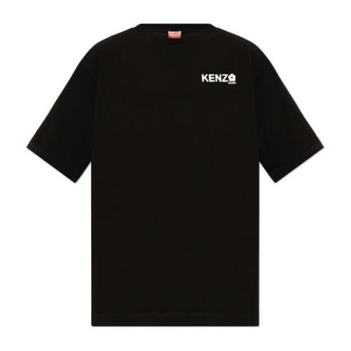 Kenzo T-shirt med logotyp Black, Herr
