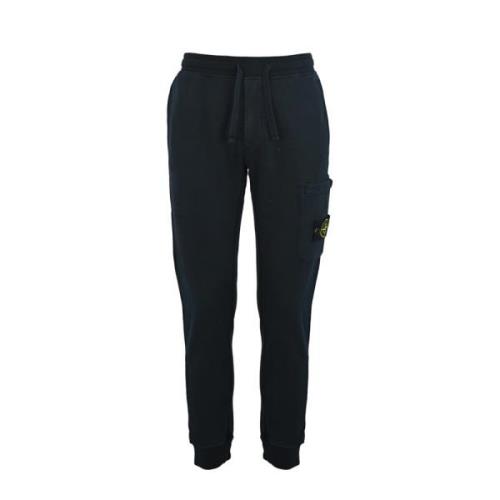 Stone Island Cargo Sweatpants Slim Fit Blå Blue, Herr