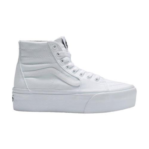 Vans Canvas Skate Sneakers White, Dam