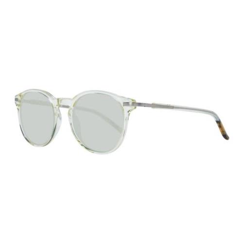 Scotch & Soda Gula Runda Acetat Solglasögon med UV-skydd Gray, Herr