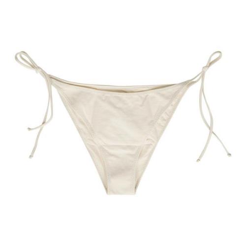 MC2 Saint Barth Lace-Up Bikini med Virgo Stil Beige, Dam