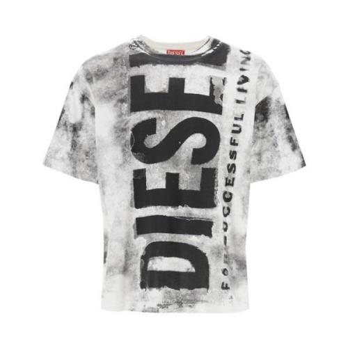 Diesel Stiliga T-shirts för Män och Kvinnor Multicolor, Herr