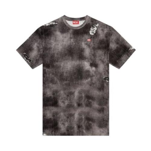 Diesel Snygga T-shirts för Män och Kvinnor Multicolor, Herr