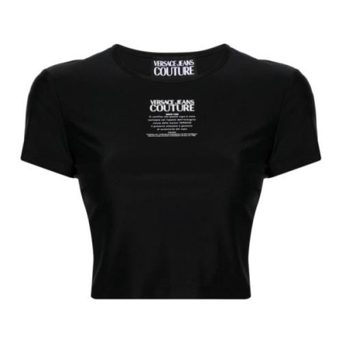 Versace Svarta T-shirts och Polos Black, Dam