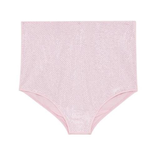 Patrizia Pepe Underwear Viscose jersey briefs Pink, Dam