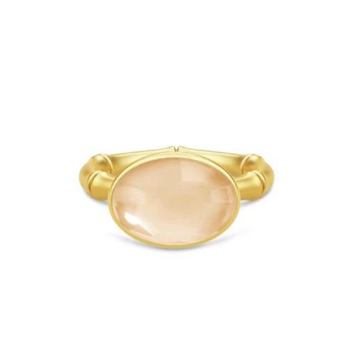 Julie Sandlau Bamboo Wisdom Ring Champagne Beige, Dam