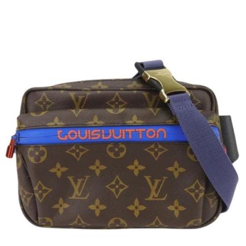 Louis Vuitton Vintage Pre-owned Canvas kuvertvskor Brown, Dam