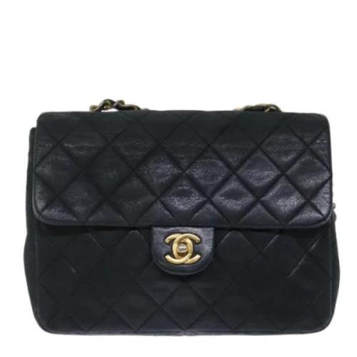 Chanel Vintage Pre-owned Laeder chanel-vskor Black, Dam