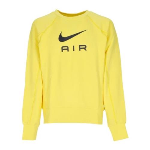 Nike Lätt Crewneck Sweatshirt - Sportkläder Air French Terry Crew Yell...