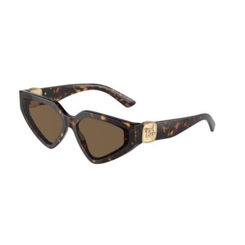 Dolce & Gabbana Brun Mörk Ram Solglasögon Dg4469 Modell Brown, Dam