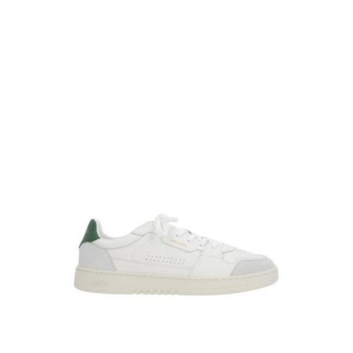 Axel Arigato Vita låga sneakers med grå mocka White, Herr