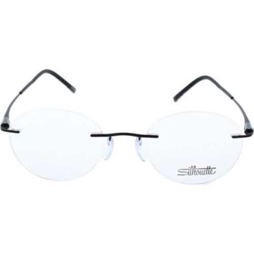 Silhouette Ikoniska Originalglasögon med 3-års Garanti Black, Unisex