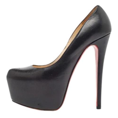 Christian Louboutin Pre-owned Pre-owned Laeder klackskor Black, Dam