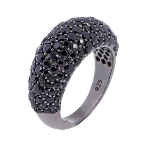 CbyC Pebble Ring Black, Dam