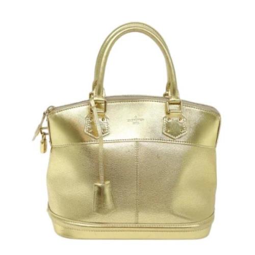 Louis Vuitton Vintage Pre-owned Laeder louis-vuitton-vskor Yellow, Dam