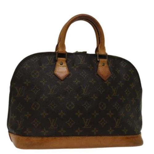 Louis Vuitton Vintage Pre-owned Canvas handvskor Brown, Dam