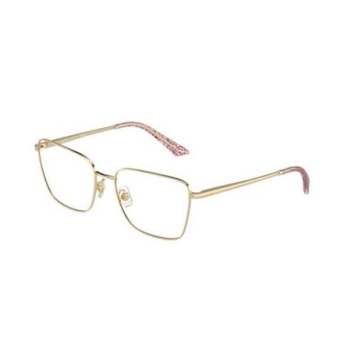 Jimmy Choo Guldram Glasögon Yellow, Unisex