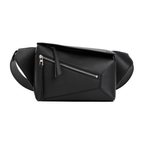 Loewe Puzzle Edge Small Bumbag Black, Herr