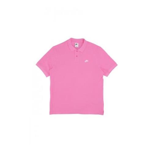 Nike Essential Pique Polo Shirt Pink, Herr