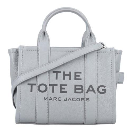 Marc Jacobs Varggrå Mini Tote Läder Väska Gray, Dam