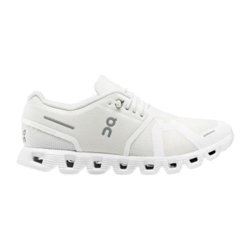 On Running Vita Sneakers för Aktiv Livsstil White, Dam