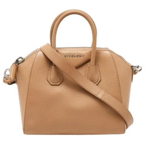 Givenchy Pre-owned Pre-owned Laeder handvskor Beige, Dam