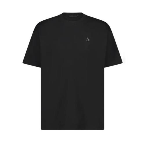 Aeden Svart T-shirt Klassisk Stil Black, Herr