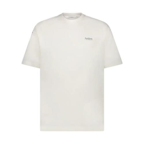 Aeden Legend Tee Off White Skjorta Beige, Herr