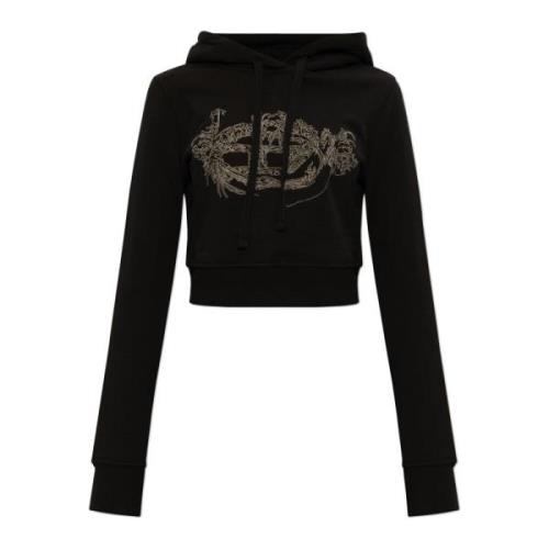 Diesel Hoodie 'F-Slimmy-Hood-P9' Black, Dam