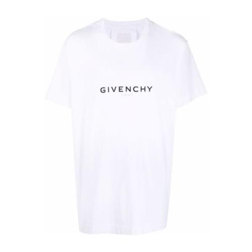 Givenchy Vita T-shirts och Polos White, Herr