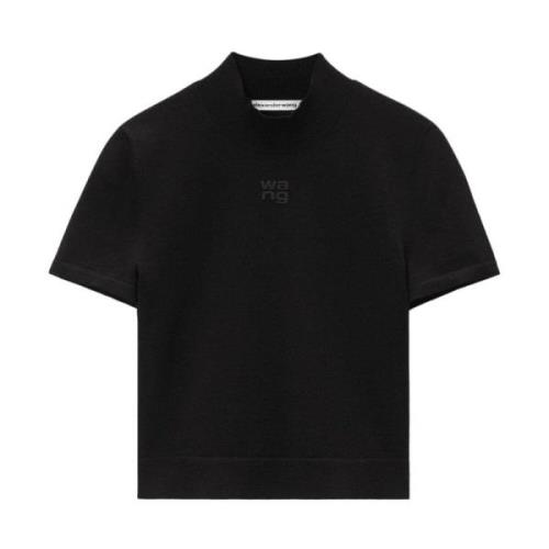 Alexander Wang Svarta T-shirts och Polos Black, Dam