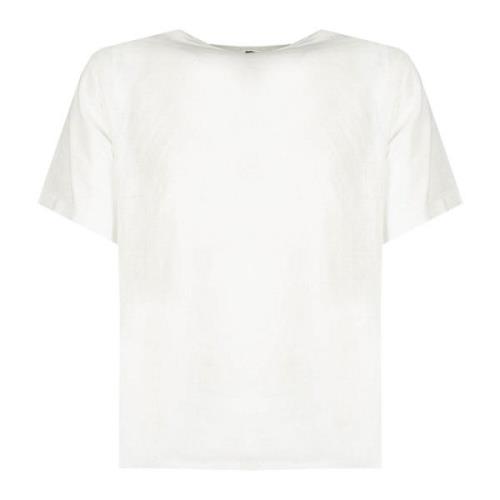 Xagon Man Oversize Rund Hals T-shirt White, Herr